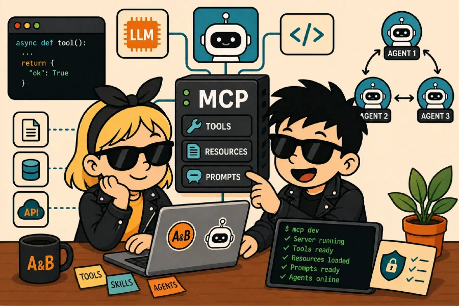 Tu primer servidor MCP, tus primeros Skills, tu primer sistema multi-agente